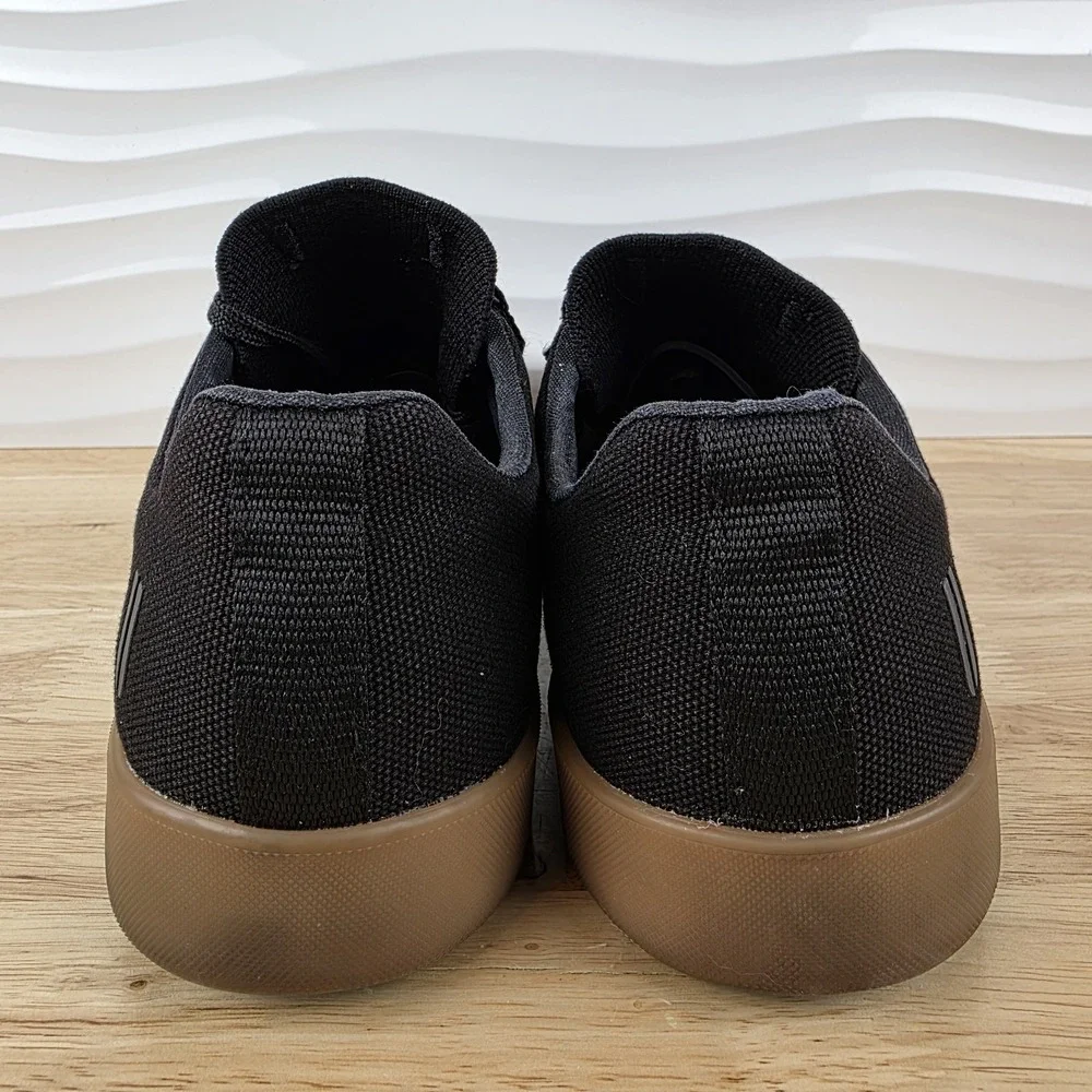 Nobull Canvas Trainers Sneakers Mens Size‎ 12.5 Black Gum Casual Shoes
